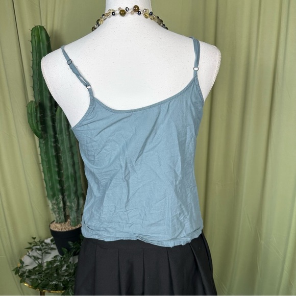 Blue Cottagecore Dainty Cotton Top - Picture 3 of 5